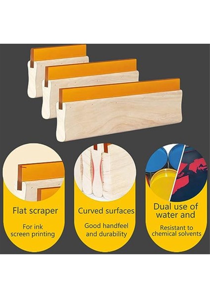 Serigrafi Baskı Kumaşı Için Serigrafi Baskı Raklesi (Yurt Dışından)