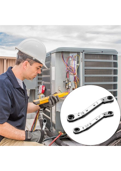 Soğutma Için Klima Vanası Cırcır Anahtarı Adaptör Takımı (Yurt Dışından)