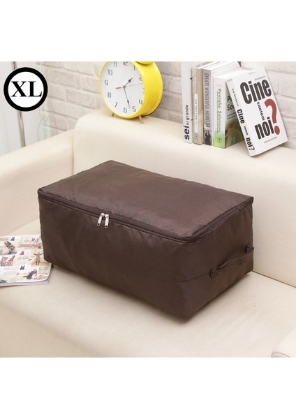 Kahve Xl Tarzı Kıyafetler Için Seyahat Depolama Çantası Taşınabilir Bagaj Düzenleyici Kıyafet Ayakkabı Torbası Çok Fonksiyonlu Büyük Kapasiteli Depolama Paketi XA782F (Yurt Dışından)