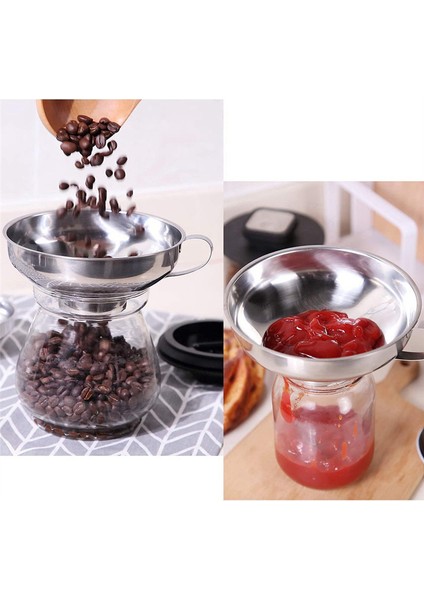 Huni Paslanmaz Çelik Set, Konserve Kavanozları, Kaldırıcılar ve Filtre ile (Yurt Dışından) fırsatları