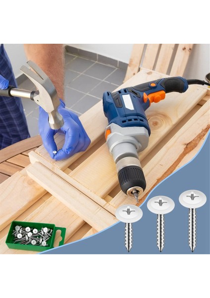 8 Beyaz Vida Ahşap Sac Vida (Yurt Dışından) fiyatları