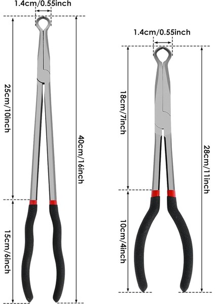 2 Adet Hortum Tutma Pensesi Seti, 11/16 Inç Elektrik Bağlantı Kesme Pensesi (Yurt Dışından) fırsatları