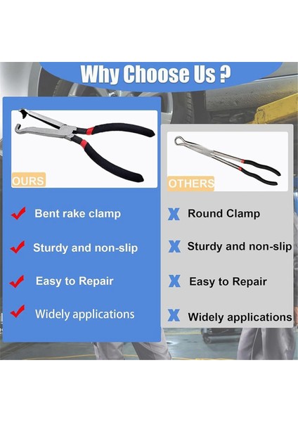 8 Inç Otomotiv Aletleri Elektrik Konnektör Pensesi, D (Yurt Dışından) modelleri