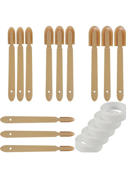 17 Adet Kauçuk Macun Bitirme Aleti Seti (Yurt Dışından)