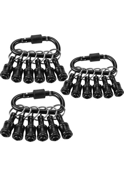 18 Adet 1/4 Inç Altıgen Şaftlı Tornavida Ucu Tutucu (Yurt Dışından)