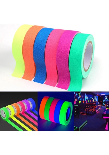 Pamuklu Bantlar Neon Bant Güvenlik Uyarı Neon Bant Uv Bant (Yurt Dışından) modelleri