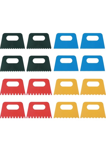 16 Parça Dokulu Sanat Araçları, Plastik Boya Kazıyıcı Seti (Yurt Dışından)