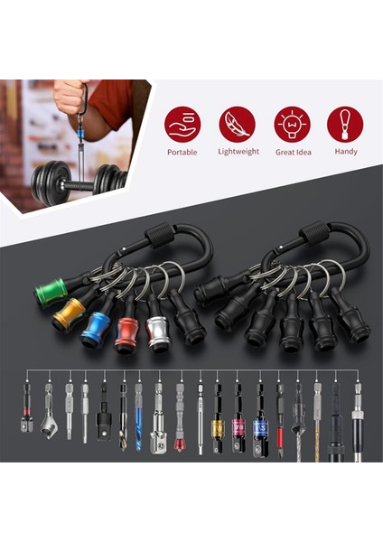 3 Döner Uç Tutucu ve 12 Uç Tutucu Anahtarlık (Yurt Dışından) indirimleri