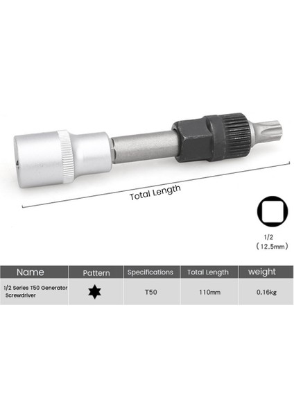 T50 Alternatör Kasnağı Soket Matkap Ucu 33 Dişli Alet Anahtarı (Yurt Dışından) modelleri
