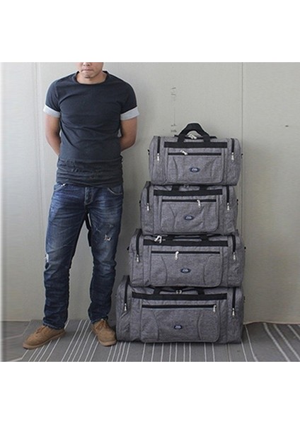 Mavi Xs Stili Oxford Su Geçirmez Erkek Seyahat Çantaları El Bagajı Büyük Seyahat Çantası Gece Duffle Iş Büyük Kapasiteli Hafta Sonu Seyahat Çantası (Yurt Dışından) indirimleri