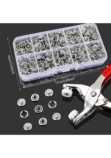 100 Adet Pres Çıtçıt Seti, Penseli Metal Pres Çıtçıt Seti (Yurt Dışından) fiyatları