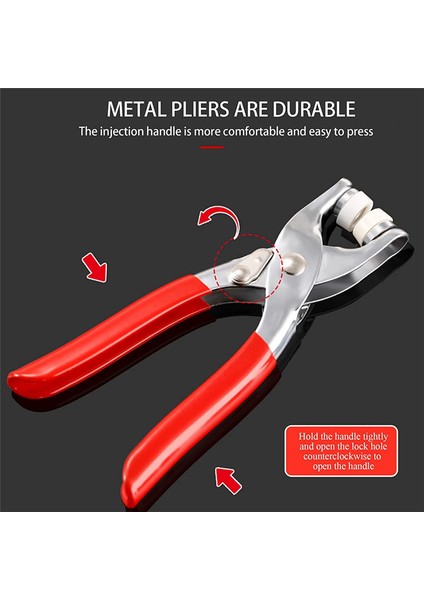 100 Adet Pres Çıtçıt Seti, Penseli Metal Pres Çıtçıt Seti (Yurt Dışından) fırsatları