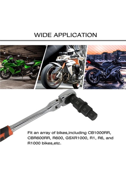 Motosikletler Altıgen Aks Aleti Sabit Altıgen Bit Soket Seti (Yurt Dışından) fiyatları