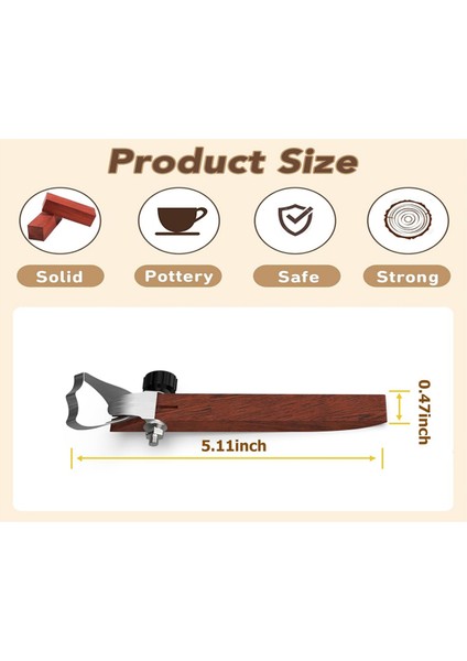 Çömlek Sapı Yapma Aleti Heykel Kazıyıcı Çömlek Oyma Aleti (Yurt Dışından) indirimleri