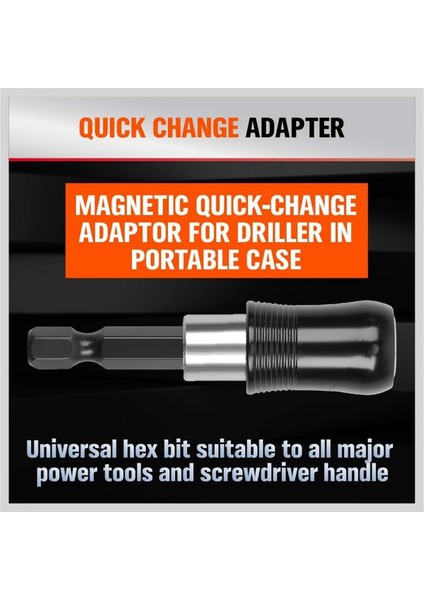 23 Adet Altıgen Anahtar Matkap Ucu Seti Metrik ve Sae 1/4ın Altıgen Şaft 2.3ın Uzun (Yurt Dışından) modelleri