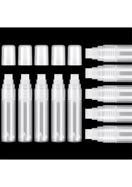 10 Paket Boya Kalemleri 15 mm Beyaz Boş Akrilik Kalıcı Marker (Yurt Dışından) fiyatları