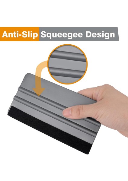 20 Paket Vinil Sarma Rakle 4 Inç 6 Inç Keçe Kenar Rakle (Yurt Dışından) modelleri