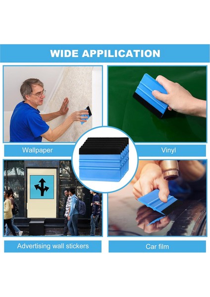 20 Paket Vinil Sarma Rakle 4 Inç 6 Inç Keçe Kenar Rakle (Yurt Dışından) indirimleri