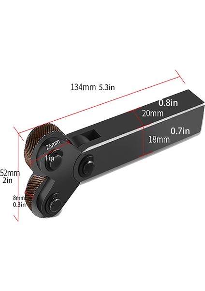 7 Parçalı Yüksek Dayanıklılıklı Çift Tekerlekli Metal Torna Tırtıllı Takım Seti (Yurt Dışından)