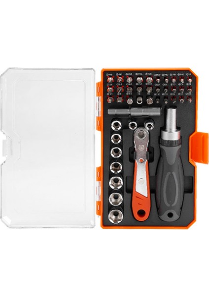 42'si 1 Arada Cırcır Kombinasyon Tornavida Seti Dikey ve Yatay (Yurt Dışından)