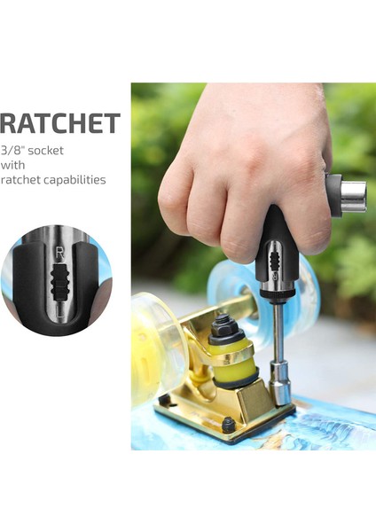 Kaykay Aleti Paten Scooter Ayarlama T-Anahtarı Onarım Aletleri (Yurt Dışından)