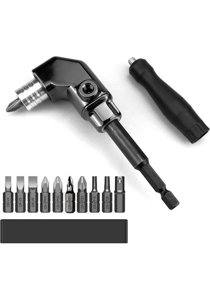 Kendiliğinden Kilitlenen 90 Derece Dik Açı Tornavida Elektrikli Tornavida B (Yurt Dışından)