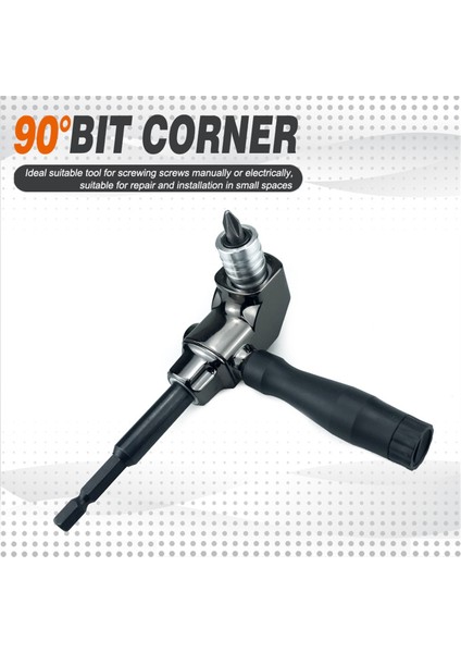 Kendiliğinden Kilitlenen 90 Derece Dik Açı Tornavida Elektrikli Tornavida B (Yurt Dışından) fiyatları