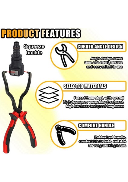 Filtre Yakıt Borusu Bağlantı Sökme Pensesi, Yakıt Borusu Bağlantı Kesme Pensesi (Yurt Dışından) fırsatları