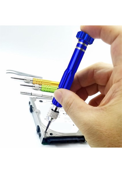 5'i 1 Arada Mini Tornavida, Gözlük Tornavidası, Mavi (Yurt Dışından) indirimleri