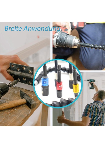 Esnek Matkap Ucu Uzatma Seti 8 Parça, 105°, Üniversal Soket Adaptörü (Yurt Dışından) indirimleri