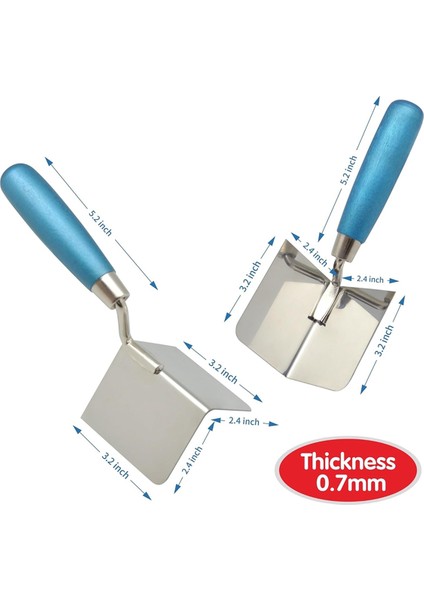 2 Parça Köşe Alet Seti, Iç Köşe Bıçağı ve Dış Köşe Bıçağı (Yurt Dışından) fiyatları