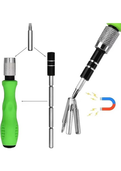 32'si 1 Arada Küçük Manyetik Tornavida Seti /mini 4 Pro/mini 3 Pro Için (Yurt Dışından) fiyatları