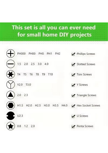 32'si 1 Arada Küçük Manyetik Tornavida Seti /mini 4 Pro/mini 3 Pro Için (Yurt Dışından) indirimleri
