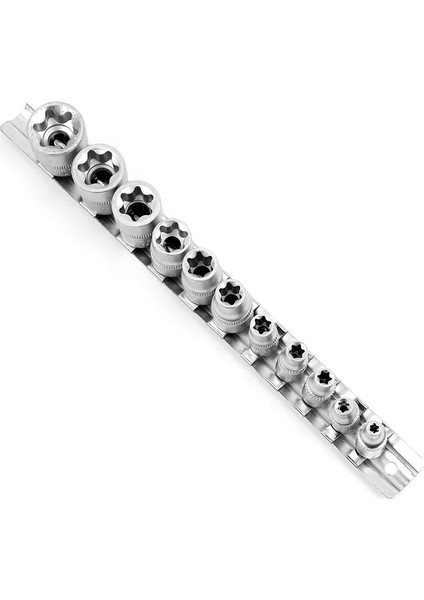 11 Adet Dişi Dış Yıldız Soket Seti E4 - E20 Tork Soket Seti (Yurt Dışından) fiyatları