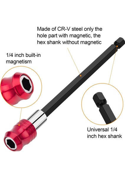 5 Adet Matkap Ucu Uzatma Seti, 3 Adet Matkap Uzatma Kiti ve 2 Adet Anahtarlık (Yurt Dışından) fırsatları