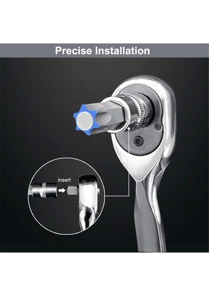 13 Adet Yıldız Torx Bit Soket Seti T8-T70 H2-H14, Soketler (Yurt Dışından) indirimleri
