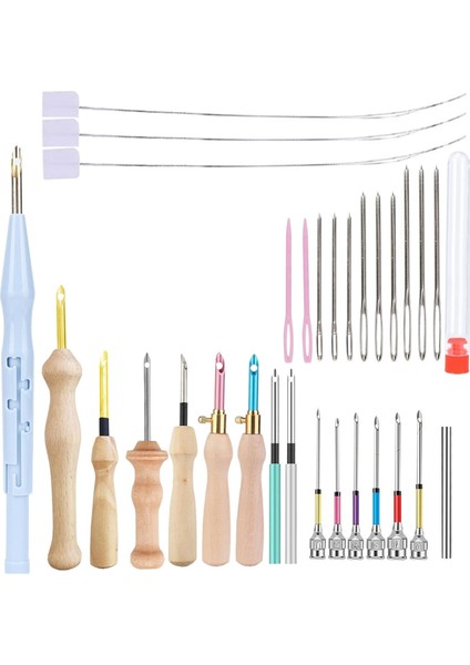 Punch Iğne Seti Punch Iğne Nakış Setleri (Yurt Dışından)