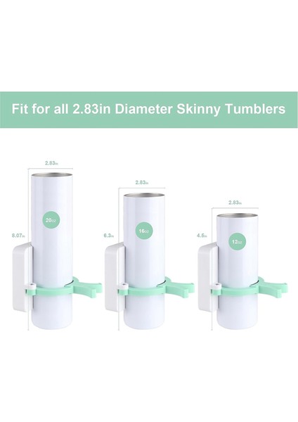 20/16/12 Oz Bardaklar Için Bardak Yuvalı Süblimasyon Bardak Kelepçesi (Yurt Dışından) fırsatları