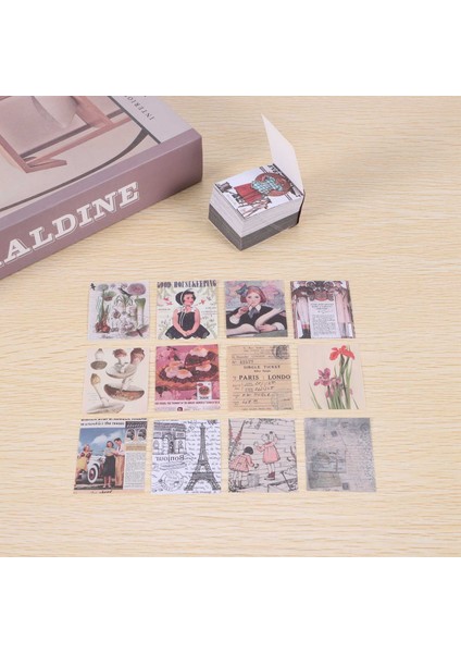 400 Adet Junk Journal Vintage Dıy Malzeme Kağıdı Scrapbooking Kağıdı (Yurt Dışından)