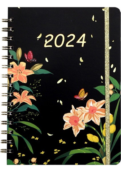 2024 Sekmeli Planlayıcı, Ocak - Aralık 2024, Planner Weekly, 15,5X21,5 cm C (Yurt Dışından)