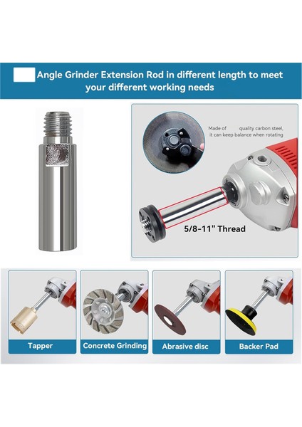 Açı Taşlama Anahtarı 3in,4in ve 5.5in Uzatma (Yurt Dışından) fırsatları