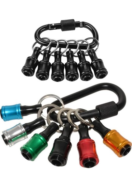 12 Adet 1/4 Inç Altıgen Şaftlı Tornavida Ucu Tutucu (Yurt Dışından)