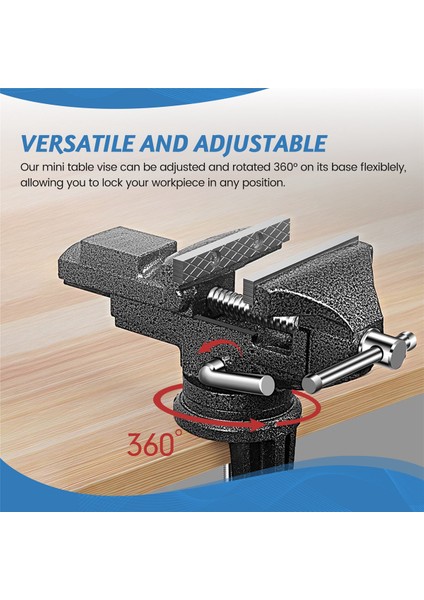 50 Tip Masa Mengenesi 360° Üniversal Kelepçeli Mengene (Yurt Dışından) fırsatları