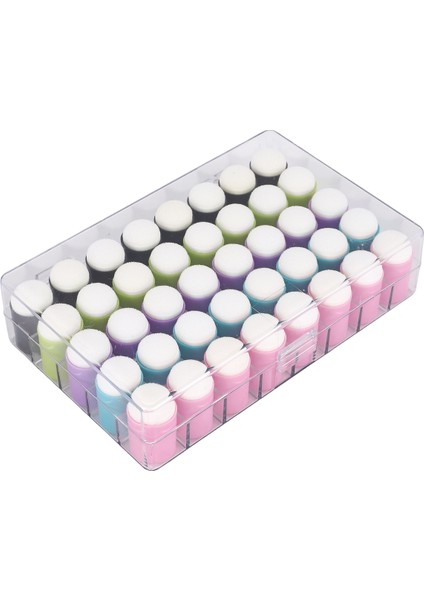 40 Adet Parmak Sünger Dauber Çizim Dauber Seti Sanat El Sanatları Kartı Için (Yurt Dışından) modelleri