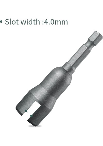 Açık Soket Anahtarı Yivli 4mm Kelebek Soket 65MM Somun Soket (Yurt Dışından)