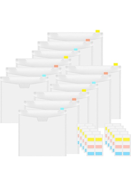 12 Inçlik Kağıt Için Yapışkanlı Endeks Etiketli Scrapbook Kağıt Düzenleyiciler (Yurt Dışından)