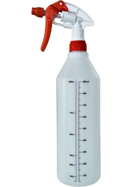 EP01 Flex Canyon Başlıklı Kimyasal Dayanımlı Ölçekli El Tipi Sprey Şişe 1 Litre - Nbr