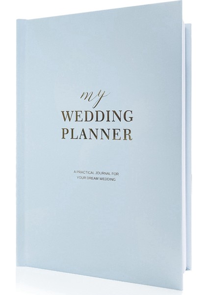 Planlayıcı Kitabı ve Organizatör Tam Gelin Planlama Günlüğü (Yurt Dışından)