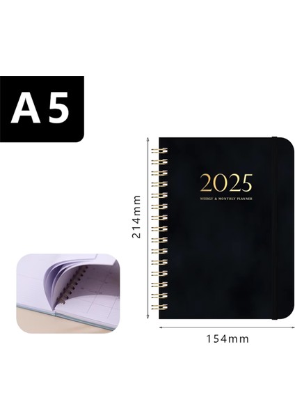 2025 Takvimi 140 Sayfa Defter Ajanda Takvimi (2025.1-2025.12) (Yurt Dışından) modelleri