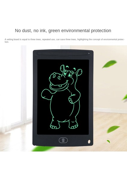 12 Inç Çocuk Çizim Tahtası LCD El Yazısı Tahtası (Renkli) C (Yurt Dışından)